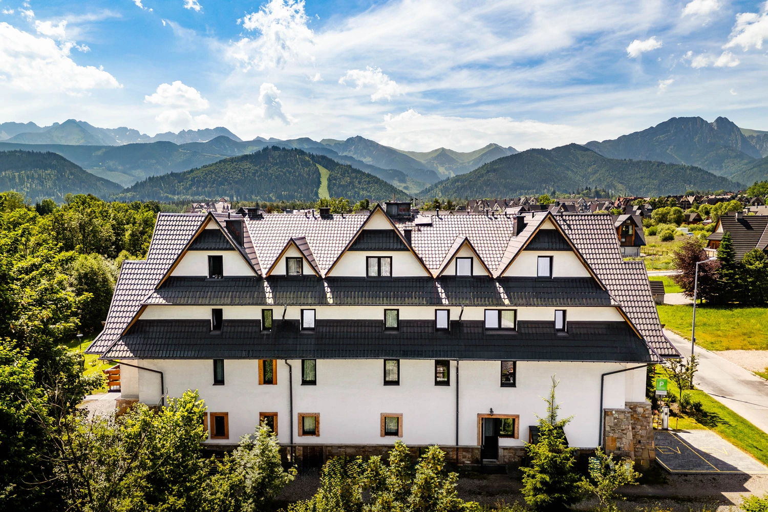 Rezydencja Zakopane z widokiem na Tatry