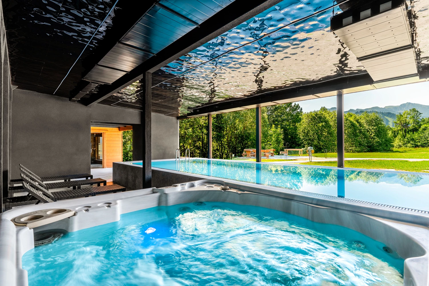 Jacuzzi i sauna